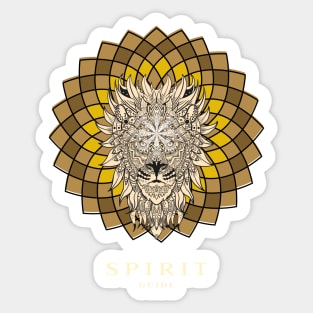 Lion Spirit Guide Sticker